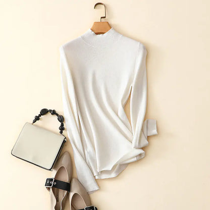2020 Women's Classic Cashmere Turtleneck Sweater