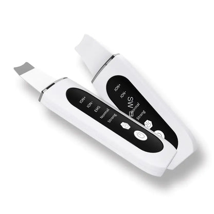 Electric Ultrasonic Skin Scrubber for Deep Cleansing