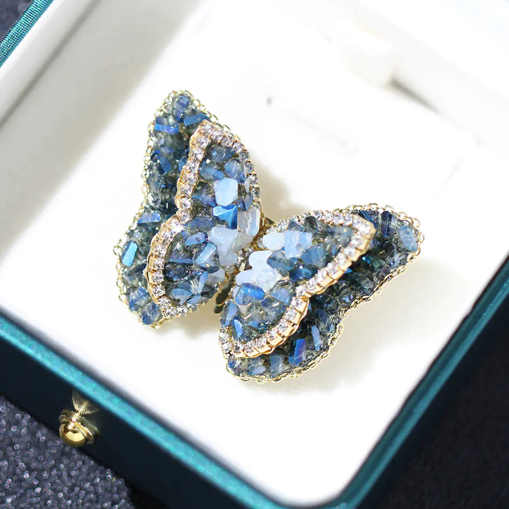 Zhuang Zhou Dream Butterfly Handmade Brooch (Two Colors)