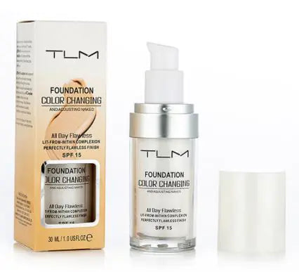 Color Change Foundation – Flawless Adaptive Liquid Makeup