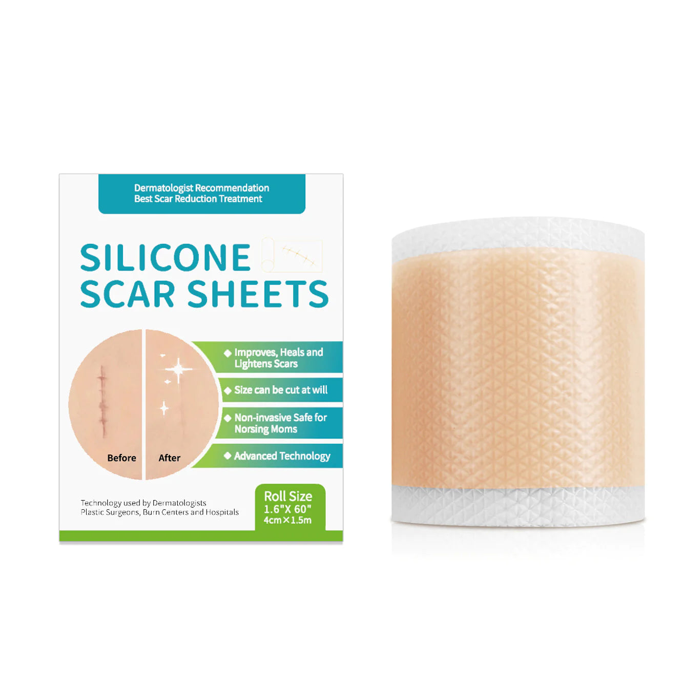 Neutral Silicone Scar Gel Patch