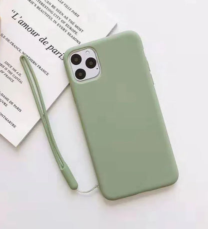 Silicone Phone Case - Solid Color Phone Cover