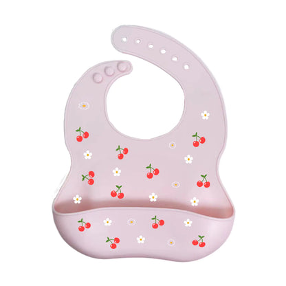 Silicone Bib for Babies - Waterproof and Easy Clean