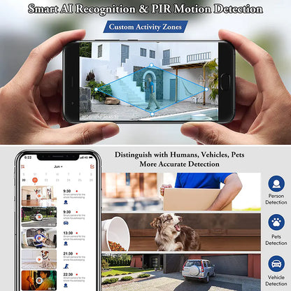 Rechargeable Wireless HD Night Vision Camera Monitor