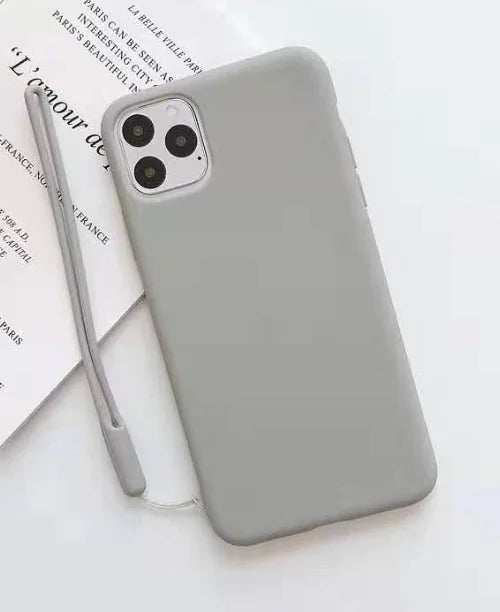 Silicone Phone Case - Solid Color Phone Cover