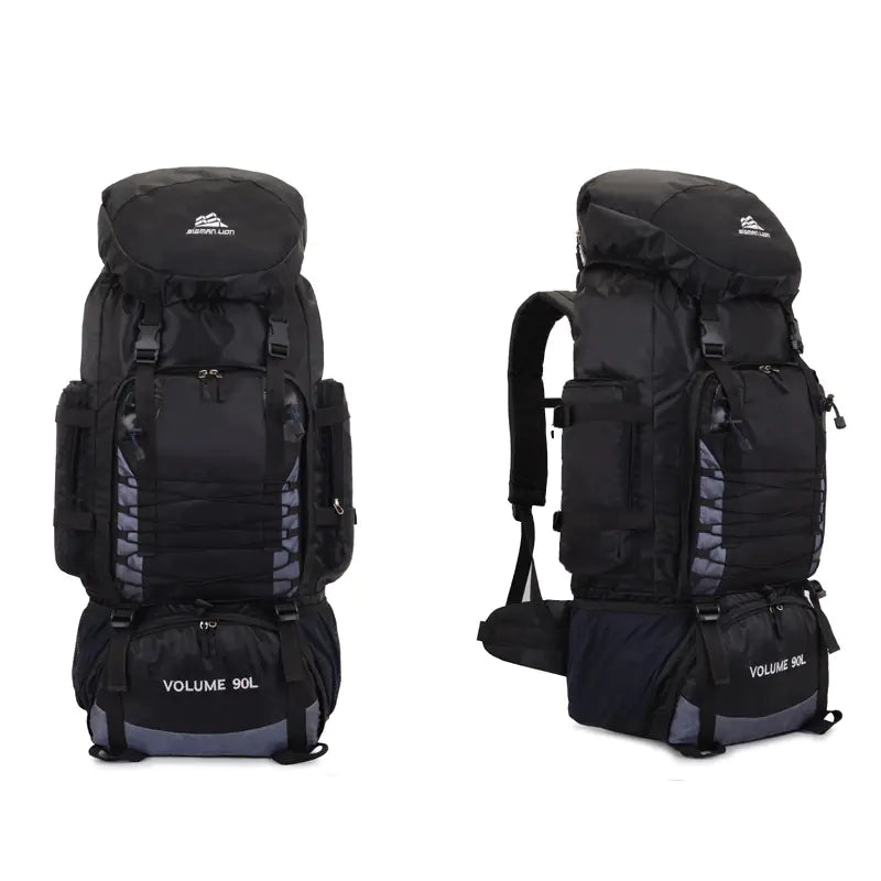 90L Waterproof Hiking Backpack for Camping and Travel
