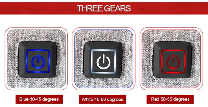 Heating Gloves Touch Screen Rechargeable