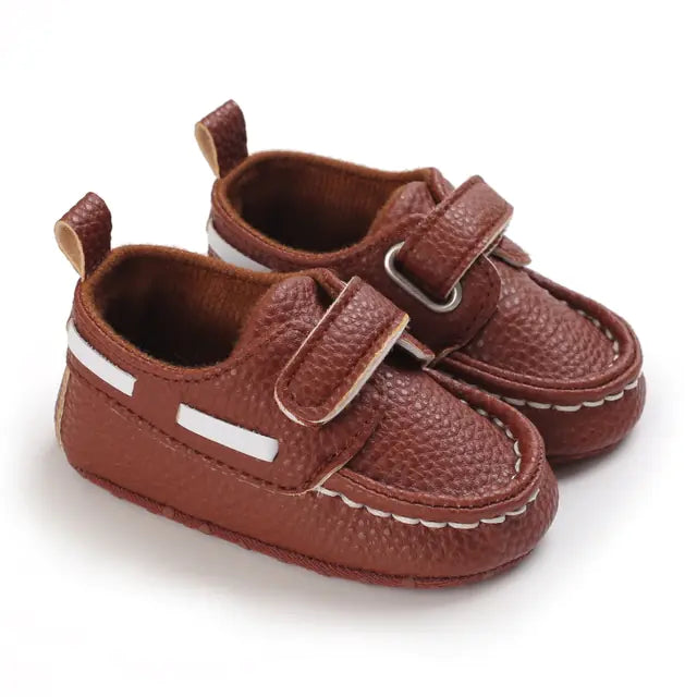 Soft Bottom Leather Slip-Resistant Toddler Shoes