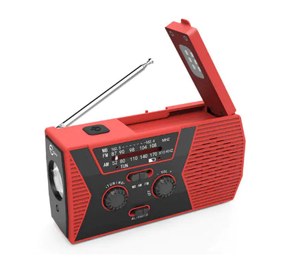 Emergency Rechargeable Multi-Functional Radio