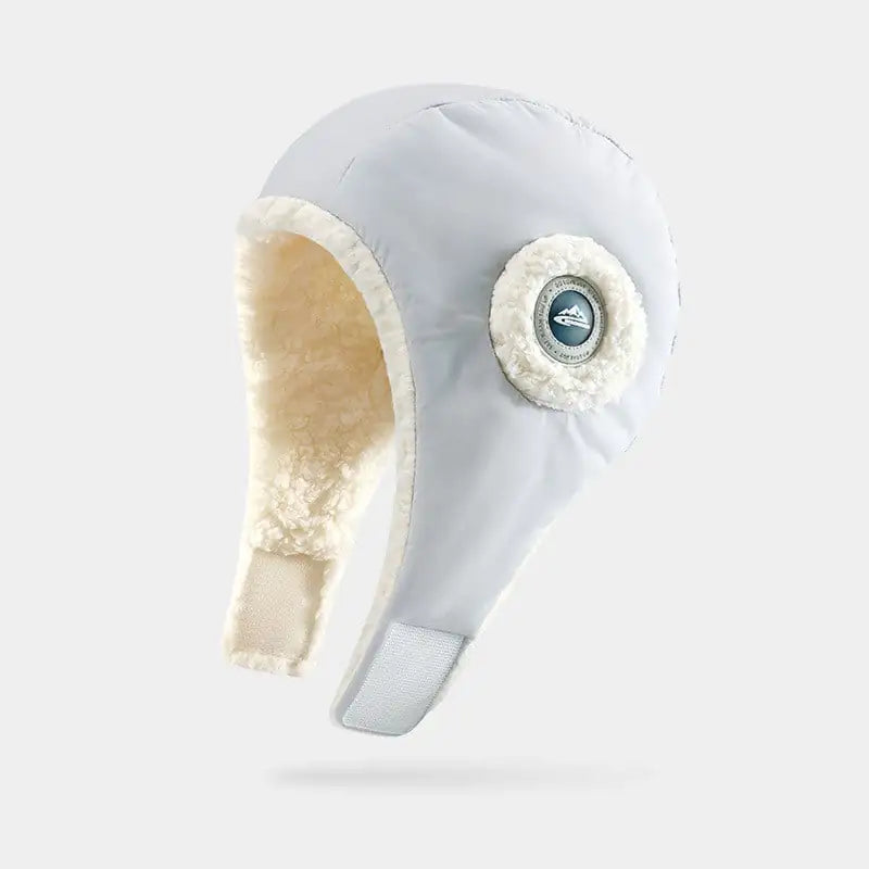 Thick Fleece Ski Hat with Ear Protection for Couples