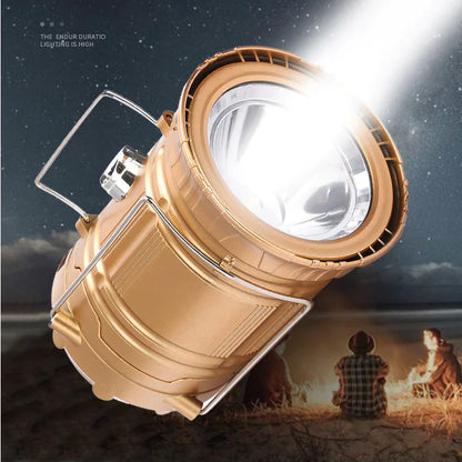 Multi-functional Solar Emergency Camping Light