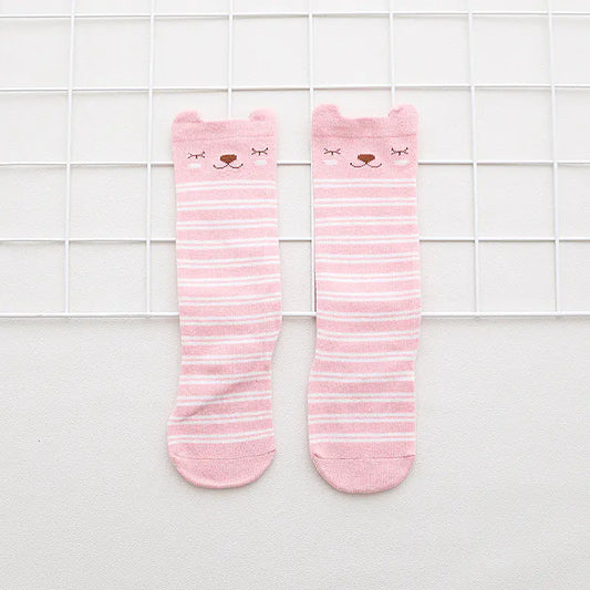 Anti-Slip Cartoon Baby Socks for 0-3 Years (Wholesale)