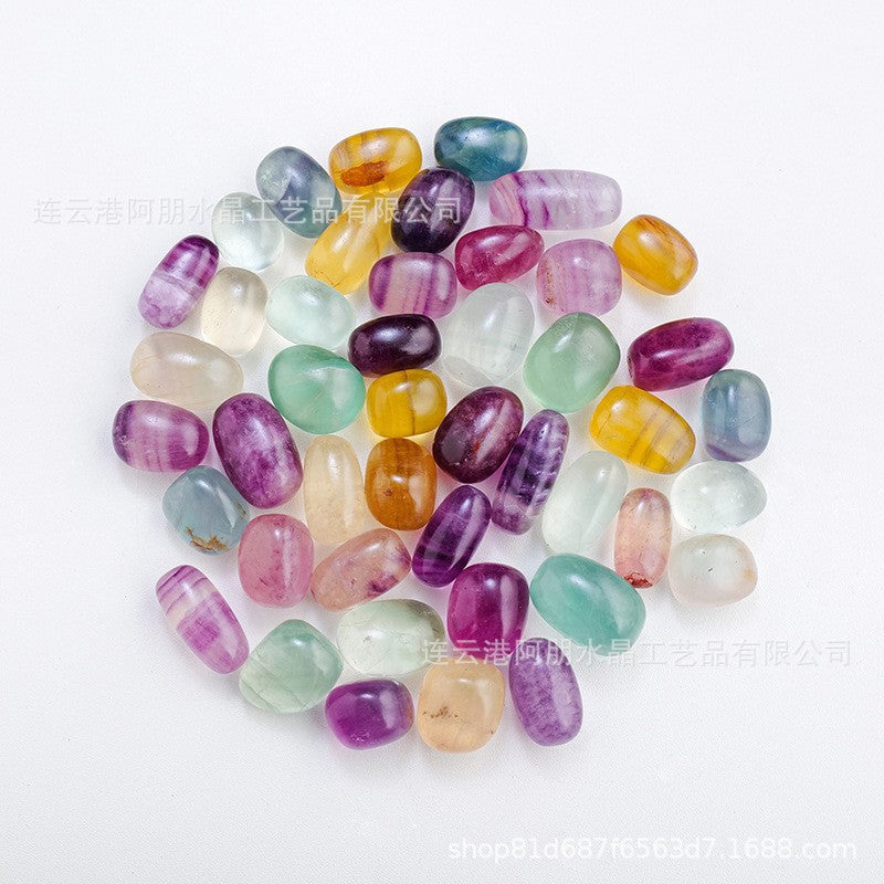 Polished Crystal Stones for Decoration and Aromatherapy