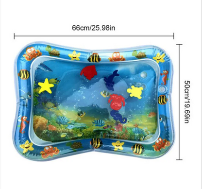 Inflatable Sea Turtle Baby Water Play Mat