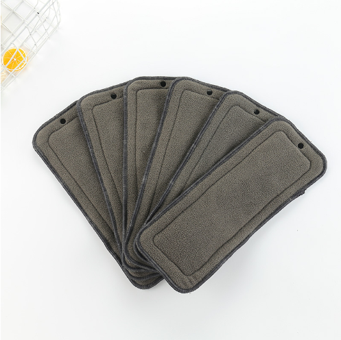 "Bamboo Charcoal Fiber Diapers for Infants (4 Layers)"