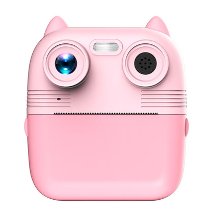 New Kids' Instant Camera with Dual Lenses and Printing