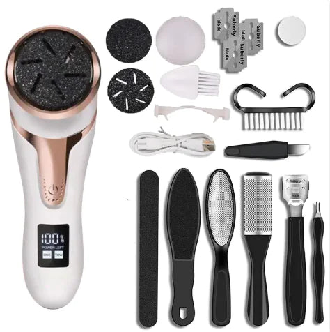 Electric Foot Scrubber with LCD Display