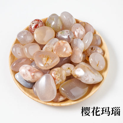 Polished Crystal Stones for Decoration and Aromatherapy