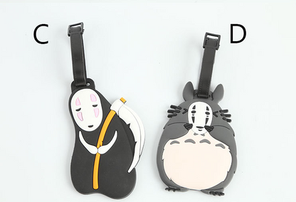 Creative Cartoon Silicone Luggage Tag - Spirited Away
