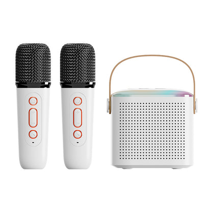 Portable Wireless Bluetooth Karaoke Microphone Speaker Set