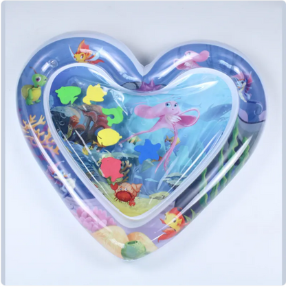 Inflatable Sea Turtle Baby Water Play Mat