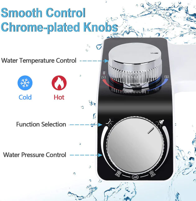 Non-Electric Smart Bidet Toilet Seat