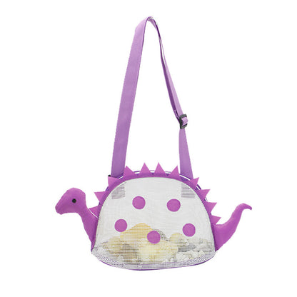 Small Dinosaur Beach Messenger Bag for Toy Storage