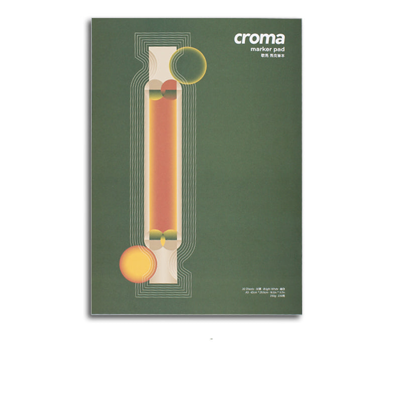 Marker Sketchbook - Professional Blank Drawing Paper