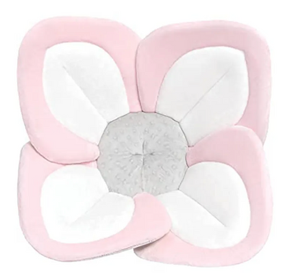Baby Flower Bath Mat - Soft Flannel Bath Net