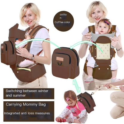 Multi-Functional Baby Carrier and Waist Stool