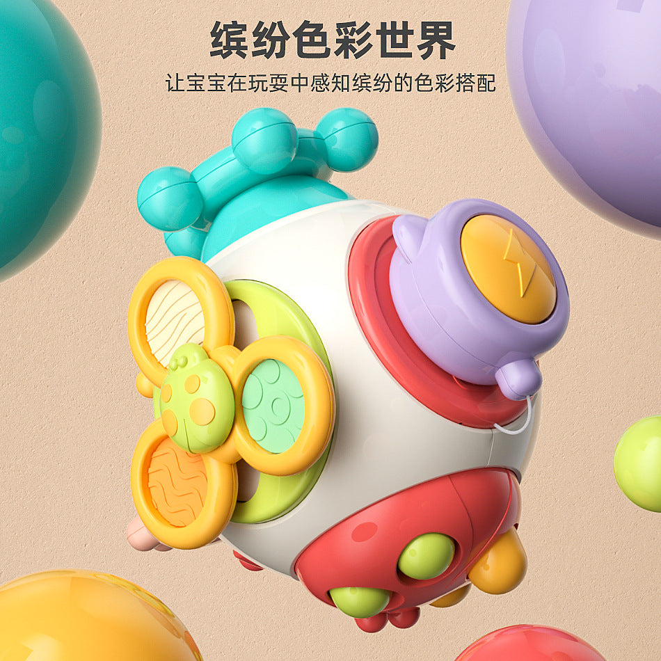 Multifunctional Baby Busy Board with Grasping Buttons