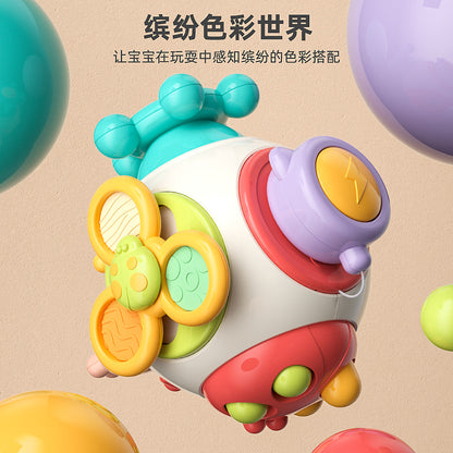 Multifunctional Baby Busy Board with Grasping Buttons