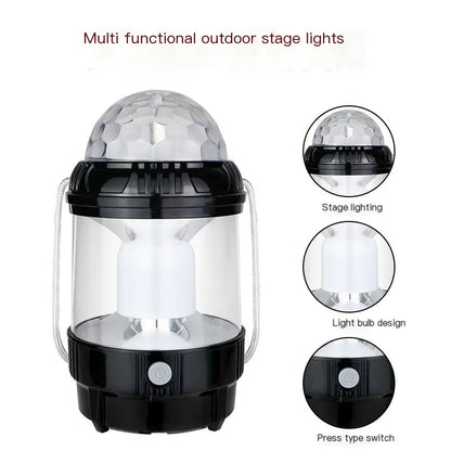 Outdoor LED Camping Lantern - Multi-Functional Bright Light