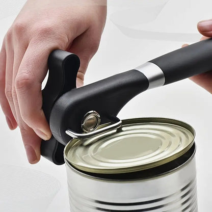 Stainless Steel Manual Can Opener with Ergonomic Handle