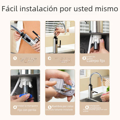 Instant Heating Kitchen Faucet with Digital Display