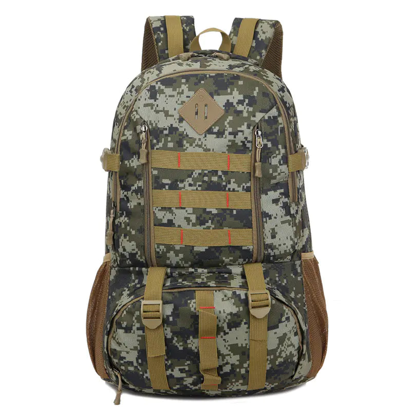Camouflage Hiking and Travel Backpack (Outdoor Use)