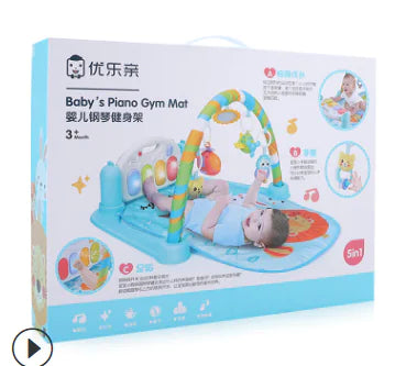 Baby Play Gym with Piano and Activity Mat