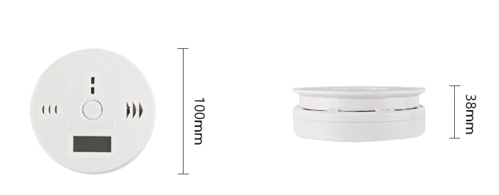 Home Carbon Monoxide Alarm and Toxic Gas Detector
