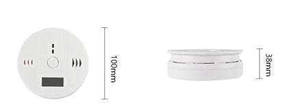 Home Carbon Monoxide Alarm and Toxic Gas Detector