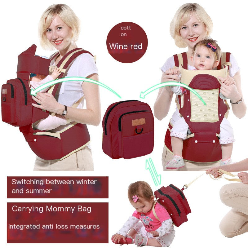 Multi-Functional Baby Carrier and Waist Stool