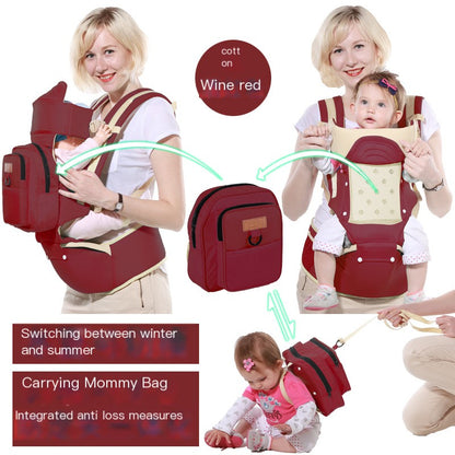 Multi-Functional Baby Carrier and Waist Stool