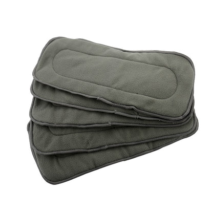 "Bamboo Charcoal Fiber Diapers for Infants (4 Layers)"