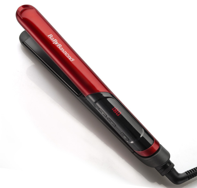 Ceramic Hair Straightener and Curler 2-in-1 Device