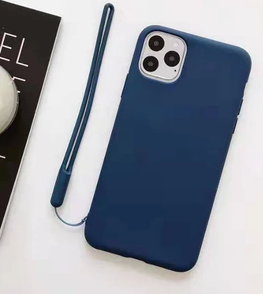 Silicone Phone Case - Solid Color Phone Cover