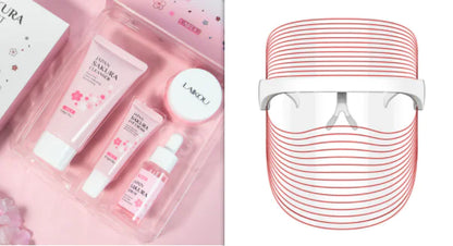 7-Color LED Light Therapy Facial Mask