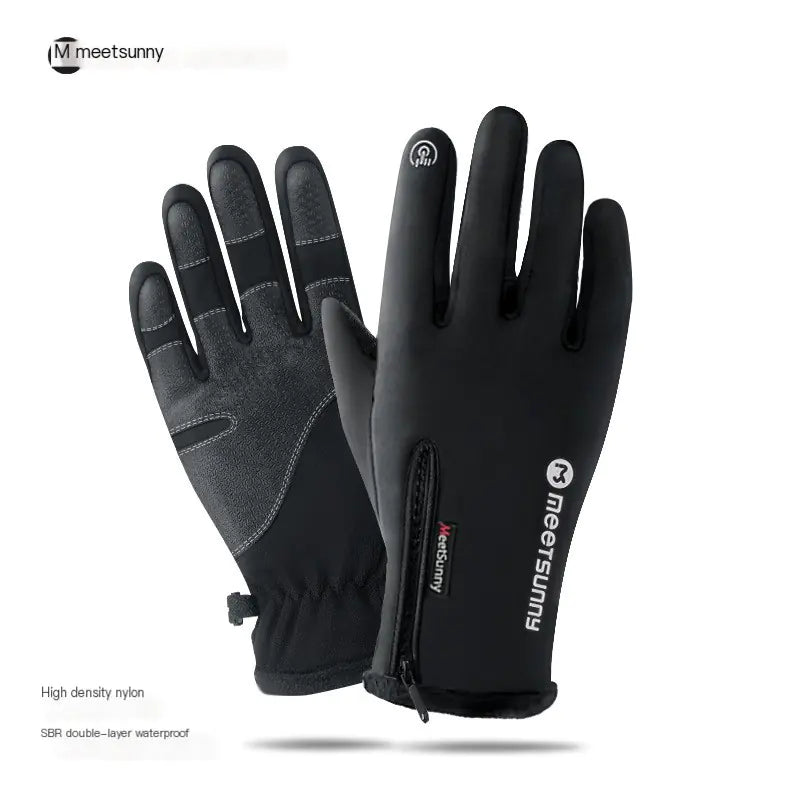 MEETSUNNY Touchscreen Winter Gloves for Outdoor Sports