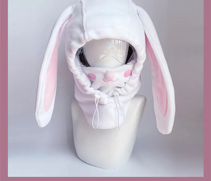 Cute Cartoon Windproof Ski Helmet Hat for Warmth