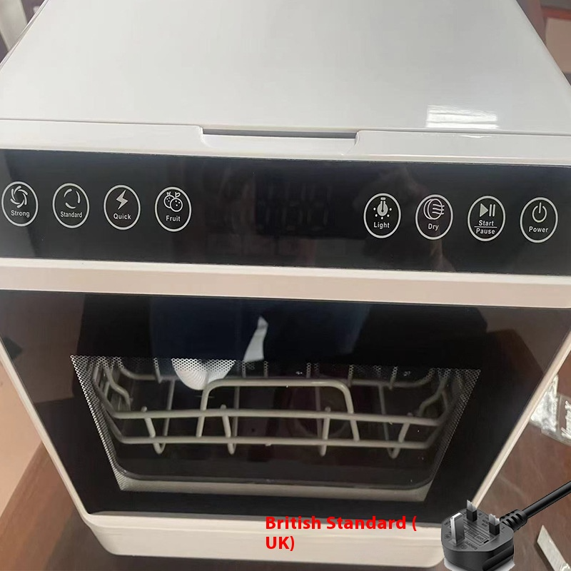 Smart Dishwasher with Automatic Washing, Disinfection, Drying & Built-in Water Tank