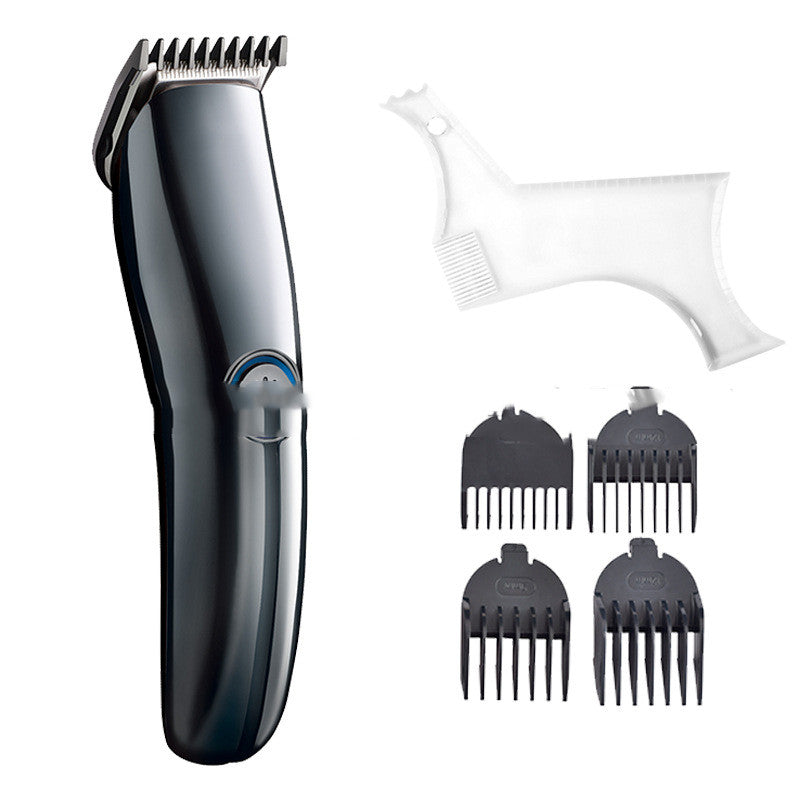 USB Hair Clipper and Beard Styling Kit with Apron
