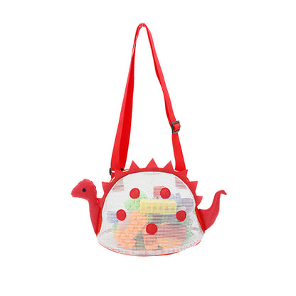 Small Dinosaur Beach Messenger Bag for Toy Storage